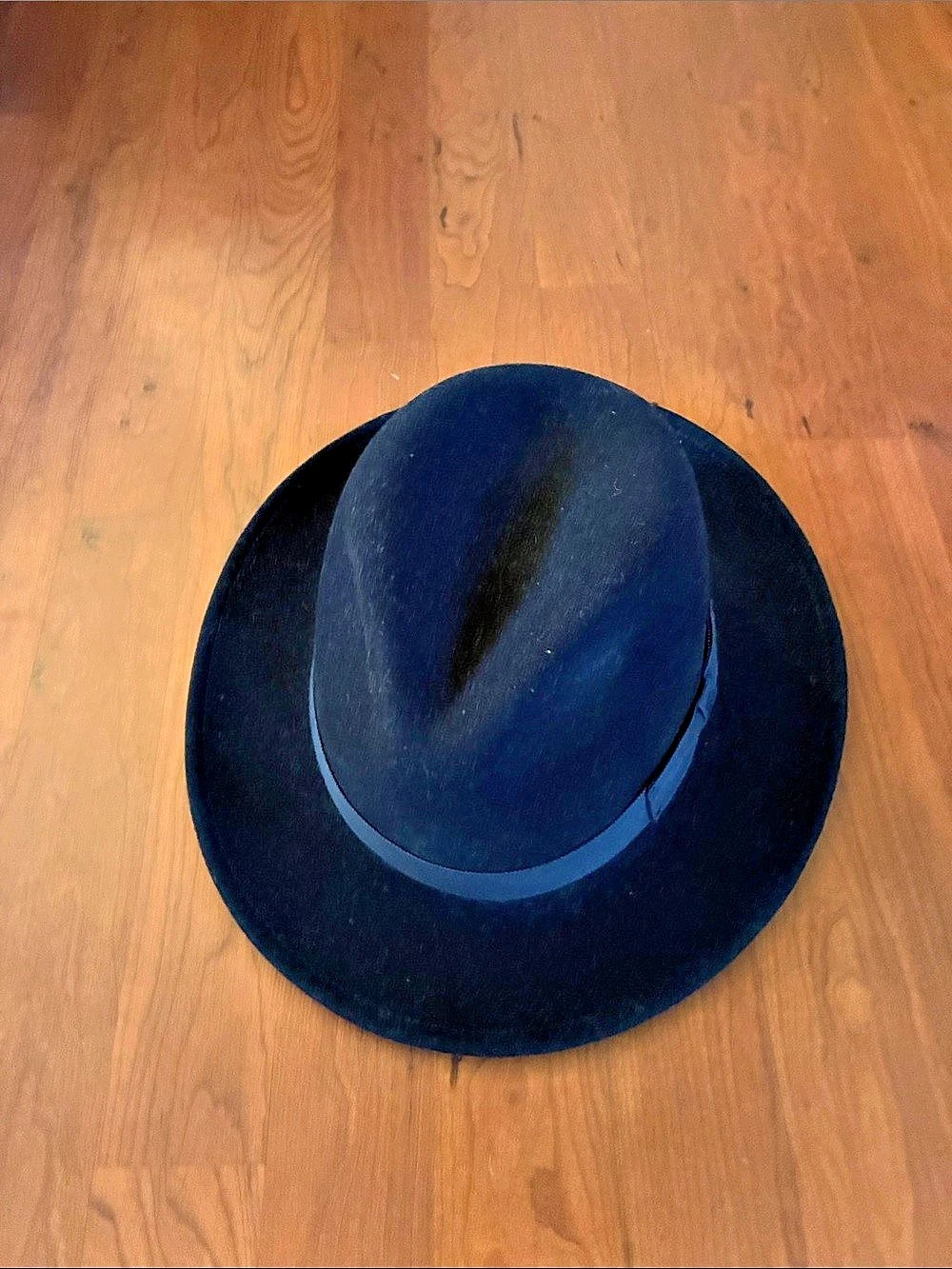 Bailey Curtis LiteFelt Fedora Blue Hat
